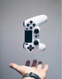 joystick de consola de juegos